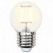 Купить Лампа Uniel Sky LED-G45-6W/WW/E27/FR PLS02WH светодиодная по низкой цене