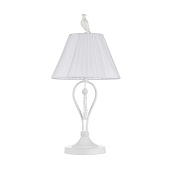 Купить Лампа Maytoni Elegant ARM031-11-W белая E27 40W 220V настольная по низкой цене