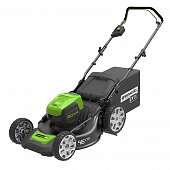 Купить Газонокосилка Greenworks GD80LM46 аккумуляторная без аккумулятора и зарядного устройства по низкой цене