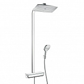 Купить Стойка Hansgrohe Raindance Select E 360 EcoSmart 27286000 душевая по низкой цене