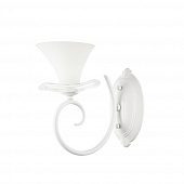 Купить Бра Freya Fabre FR001-01-W белое E14 40W 220V по низкой цене