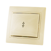 Купить Переключатель TDM Electric ТАЙМЫР SQ1814-0107 в рамку с/у, 1 клавиша, б/инд., 10 А, 230 В, IP20, керамика, слоновая кость по низкой цене