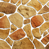 Купить Искусственный камень KR Professional Бут 08080 оранжевый по низкой цене