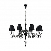 Купить Люстра Maytoni Intreccio ARM010-08-R черная E14 8х40W 220V подвесная по низкой цене