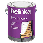 Купить Эмаль Belinka Email Universal B1 универсальная глянцевая белая 2,7 л по низкой цене