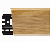 Деревянный, металлический, пластиковый напольный плинтус.