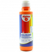 Купить Колер-краска Alpina Kolorant Orange оранжевая 0,5 л по низкой цене