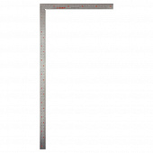 Купить Угольник цельнометаллический ЗУБР, нержавеющая сталь 500х250 мм по низкой цене