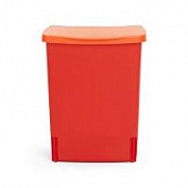 Купить Бак Brabantia мусорный, встраиваемый, красный, 10 л по низкой цене