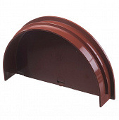 Купить Заглушка воронки Docke ПВХ D120/85 мм RAL 3009 Гранат по низкой цене