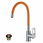 Купить Смеситель Rossinka Z35-35U-Orange для кухни по низкой цене