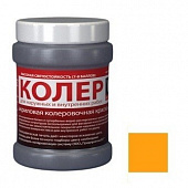Купить Колер-краска VGT ВД-АК-1180 желтая 0,25 кг по низкой цене