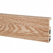 Деревянный, металлический, пластиковый напольный плинтус.