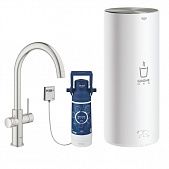 Купить Смеситель Grohe Red Duo New 30079DC1 для кухни с водонагревателем по низкой цене