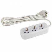 Купить Удлинитель ЭРА 3 гнезда с заземлением 7 м по низкой цене