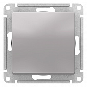 Купить Переключатель Schneider Electric AtlasDesign ATN000361 одноклавишный алюминий по низкой цене
