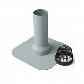 Купить Воронка Технониколь 361585 ПВХ экструдированная 100х240 мм с листоуловителем по низкой цене