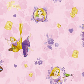 Купить Обои Erismann Disney Rapunzel E-D-003B виниловые на флизелиновой основе по низкой цене
