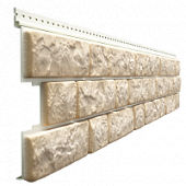 Купить Панель Docke LUX BERGART фасадная, под камень, цвет кешью, 1809х285 мм по низкой цене