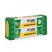 Купить Вата Isover Фасад-Мастер базальтовая в плитах, 1000х600х50 мм, 3,6 м2=0,18 м3, 6 шт по низкой цене