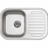 Купить Мойка Zigmund & Shtain Rechteck 730.8 кухонная стальная Лён по низкой цене