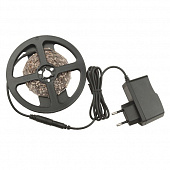 Купить Комплект Volpe ULS-Q121 светодиодной ленты с адаптером 3528-54LED/IP20/RGB 250 см по низкой цене
