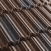 Купить Черепица Metrotile Metroclassic композитная Кофейно-серая по низкой цене