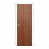 Купить Дверное полотно Olovi, 3D, глухое, орех, с притвором, 825х40х2040 мм по низкой цене