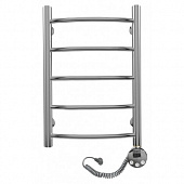 Купить Полотенцесушитель Domoterm Калипсо хром П5 электрический, правое подключение 500х700 мм по низкой цене