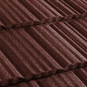 Купить Черепица Metrotile Metroshake II композитная Бордо по низкой цене