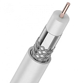 Купить Кабель Rexant коаксиальный магистральный RG-11U 75 Ом CCS/Al/Al 83% белый бухта 305 м по низкой цене