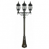 Купить Фонарный столб Elektrostandard NLG99HL005 Е27 3х100 Вт черный садово-парковый по низкой цене