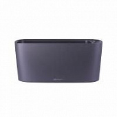 Купить Кашпо Lechuza Delta 20 Complete charcoal metallic 40x15x18 см по низкой цене