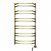 Купить Полотенцесушитель Domoterm Лаура бронза П12 электрический, правое подключение 500х985 мм по низкой цене