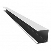 Купить П-профиль алюминиевый Cesal Profi 3306 алюминиевый белый матовый по низкой цене