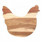 Купить Доска Premier-Housewares разделочная Курочка 34x30 см по низкой цене