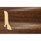 Деревянный, металлический, пластиковый напольный плинтус.