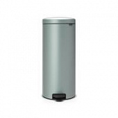 Купить Бак Brabantia newicon мусорный, мятный металлик, 30 л по низкой цене