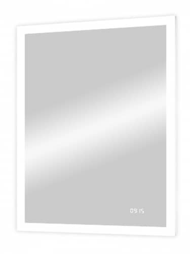 Купить Зеркало Tivoli Sevilla LED с часами 60х80 см по низкой цене