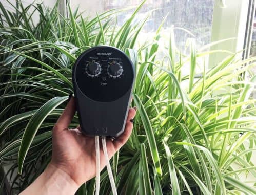 Купить Автополив BOXSAND таймер + насос для комнатных растений, серый по низкой цене