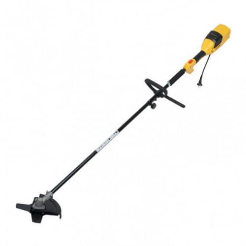 Купить Триммер CHAMPION ET1200А электрический, прямая разъемная штанга, нож+леска, Р-ручка, 1200 Вт, 4 кг по низкой цене
