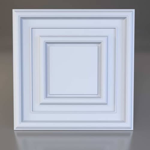 3D панель стеновая Relieffo Mirror 035 из пенополиуретана 600x600x30 мм