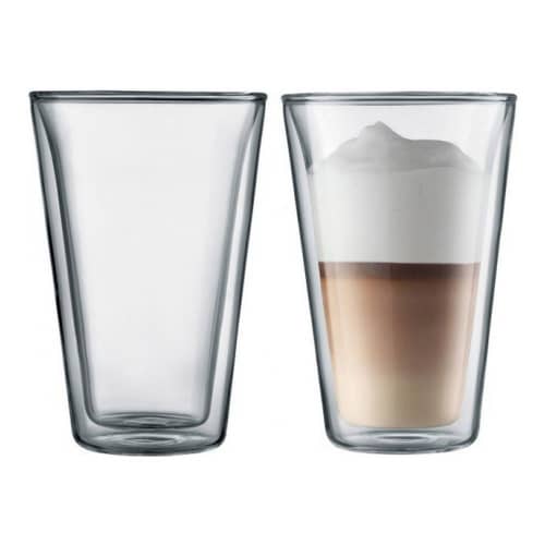 Купить Набор термобокалов (2 штуки) BODUM Canteen, 0.35л, цвет прозрачный по низкой цене