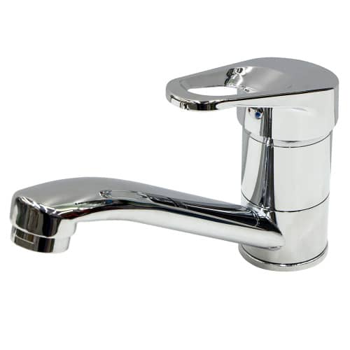 Купить Смеситель для раковины SW c поворотным изливом без гибкой подводки по низкой цене