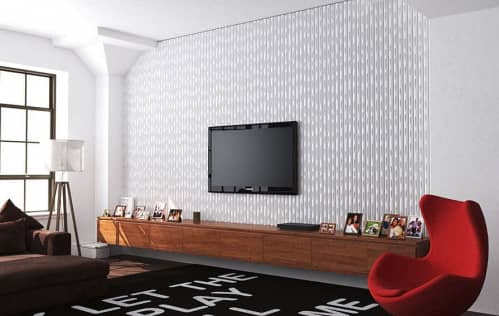 3D панель стеновая Relieffo Bamboo 040 из пенополиуретана 600x600x30 мм