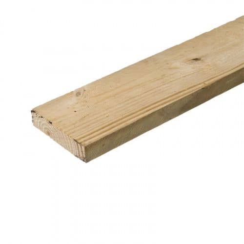 Купить Доска обрезная, деловая, хвойной породы, естественной влажности, 100x25х6000 мм по низкой цене