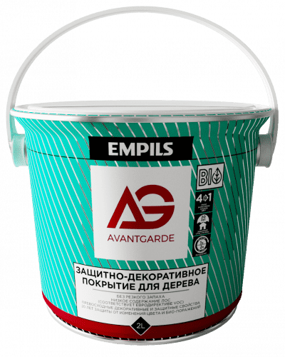 Купить Покрытие AvantGarde защитно-декоративное для дерева 0.8 кг по низкой цене