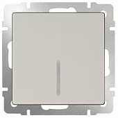Купить Выключатель Werkel WL03-SW-1G-LED-ivory одноклавишный с индикатором Слоновая кость по низкой цене