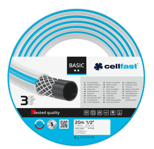 Купить Шланг Cellfast Basic садовый 12.5х20000 мм по низкой цене