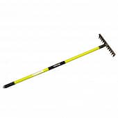 Купить Грабли витые TRAVENA 12 зубьев фиберглассовый черенок по низкой цене